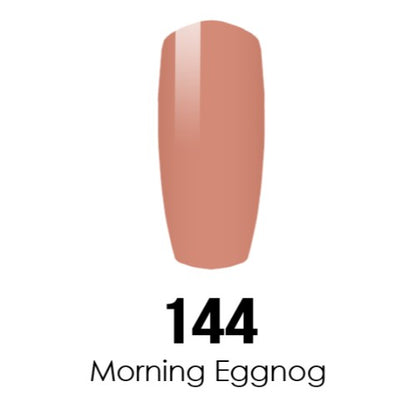 DC Nail Lacquer And Gel Polish, DC 144, Morning Eggnog, 0.6oz MY0926