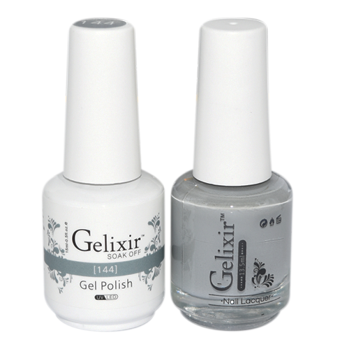 Gelixir Nail Lacquer And Gel Polish, 144, 0.5oz