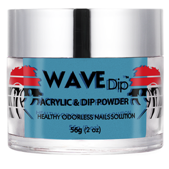 Wave Gel Acrylic/Dipping Powder, Simplicity Collection, 144, Holy Azul!, 2oz