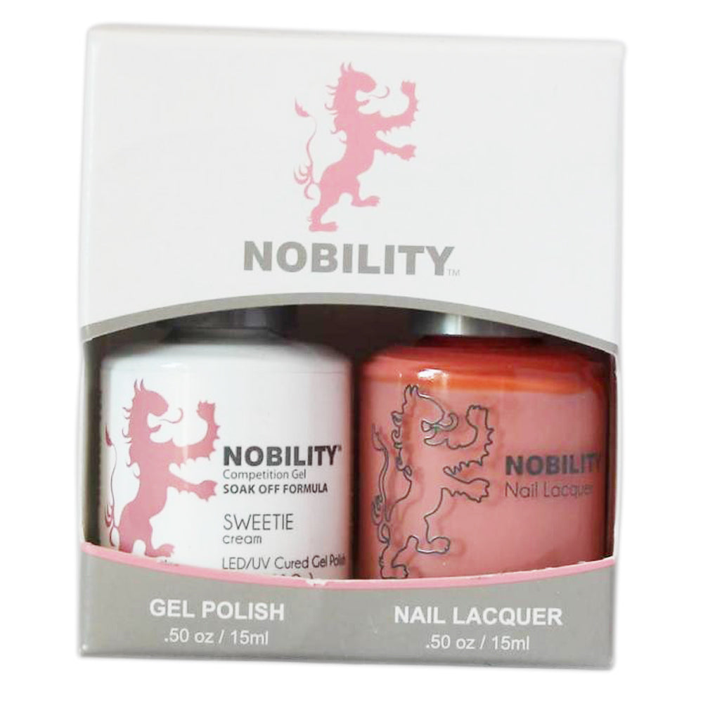 LeChat Nobility Gel & Polish Duo, NBCS146, Sweetie, 0.5oz KK