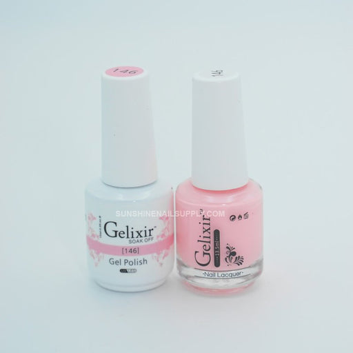 Gelixir Nail Lacquer And Gel Polish, 146, 0.5oz
