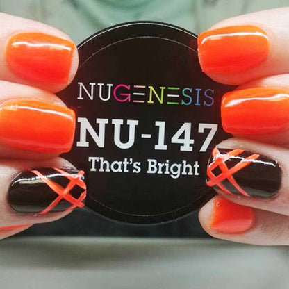 Nugenesis Dipping Powder, NU 147, That's Bright, 2oz MH1005