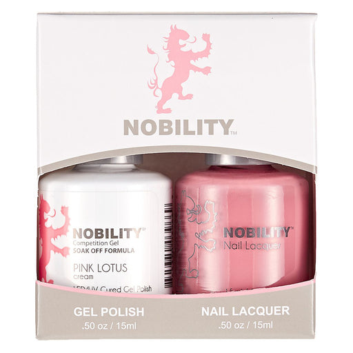 LeChat Nobility Gel & Polish Duo, NBCS148, Pink Lotus, 0.5oz KK0906