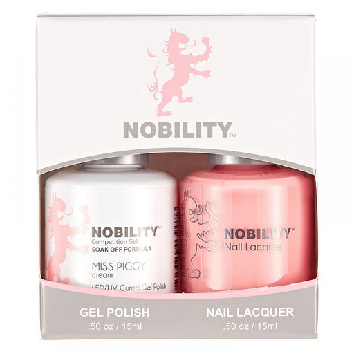LeChat Nobility Gel & Polish Duo, NBCS149, Miss Piggy, 0.5oz KK
