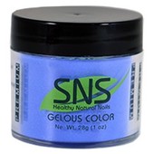 SNS Gelous Dipping Powder, 149, Crystal Blue, 1oz BB KK0724