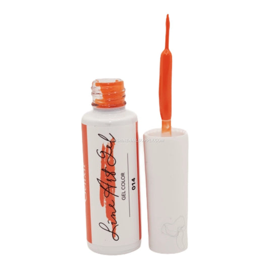 Gelixir Line Art Gel, 14, Orange, 0.27oz