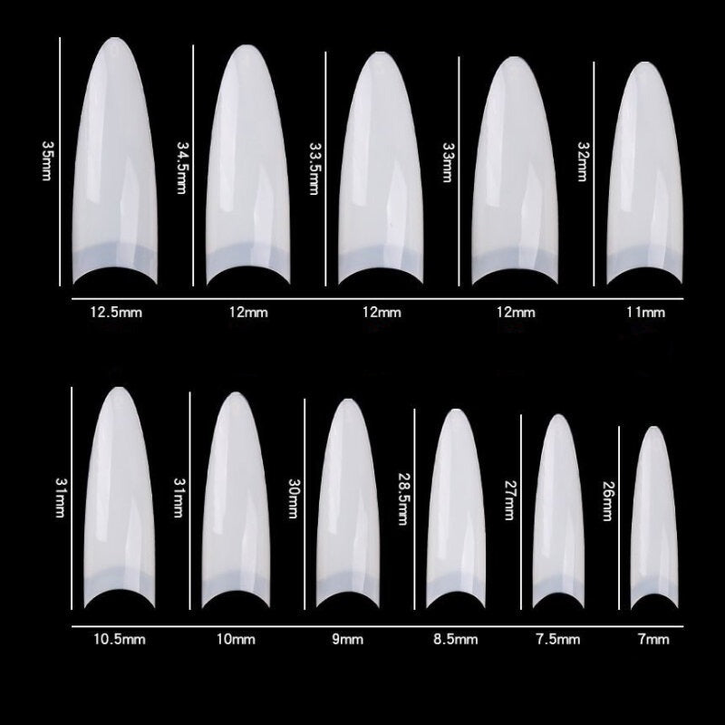 Cre8tion Special Shape - Natural, Bullet, #14 (Pk: 550 pcs/box, 100 boxes/case)