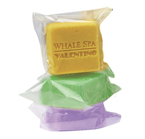 Whale Spa, Candy Cube, PediBomb, Green Tea, 75pcs/jar