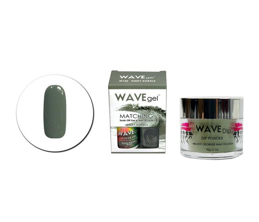 Wave Gel 3in1 Dipping Powder + Gel Polish + Nail Lacquer, 152, Kinky Korals OK0603MD
