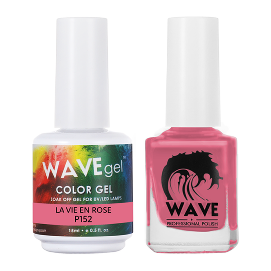 Wave Gel Nail Lacquer + Gel Polish, Simplicity Collection, 152, Summer's Coconut Kiss, 0.5oz