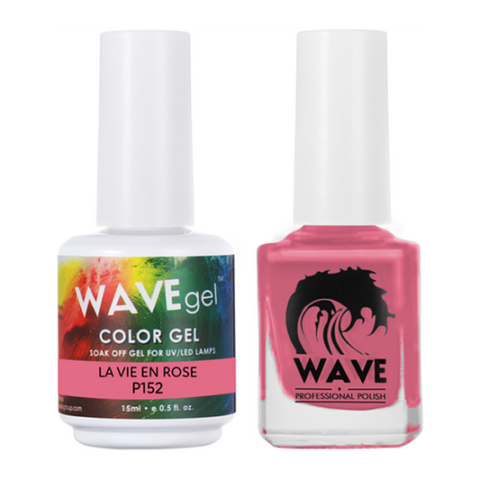 Wave Gel Nail Lacquer + Gel Polish, Simplicity Collection, 152, Summer's Coconut Kiss, 0.5oz