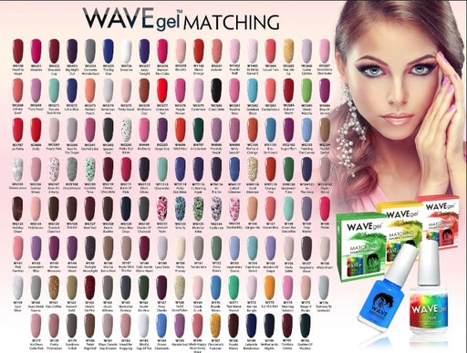 Wave Gel Nail Lacquer + Gel Polish, 0.5oz, Full line of 160 colors (From 050 to 210) KK1113