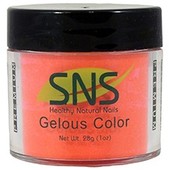 SNS Gelous Dipping Powder, 153, Prince Of Orange, 1oz BB KK0724