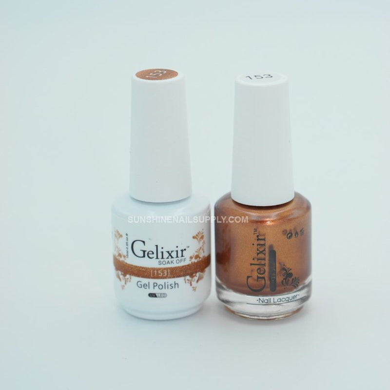Gelixir Nail Lacquer And Gel Polish, 153, 0.5oz KK0926