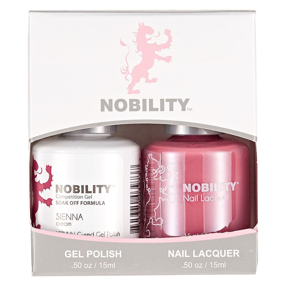 LeChat Nobility Gel & Polish Duo, NBCS155, Sienna, 0.5oz KK