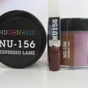 Nugenesis Dipping Powder, NU 156, Expresso Lane, 2oz MH1005