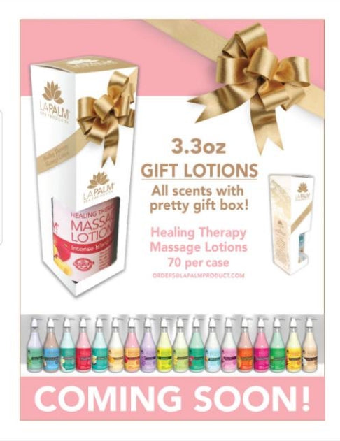 La Palm Healing Therapy, Massage Lotions, Aloe Vera, 3.3oz OK0925