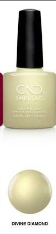 CND Shellac Gel Polish, Crystal Alchemy Collection, Divine Diamond, 0.25oz OK0926MD