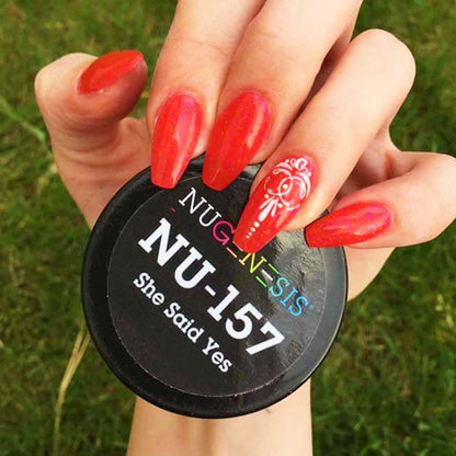 Nugenesis Dipping Powder, NU 157, She Said Yes, 2oz MH1005