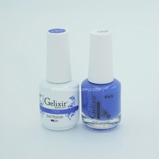 Gelixir Nail Lacquer And Gel Polish, 157, 0.5oz