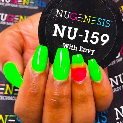 Nugenesis Dipping Powder, NU 159, With Envy, 2oz MH1005