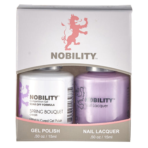 LeChat Nobility Gel & Polish Duo, NBCS159, Spring Bouquet, 0.5oz KK