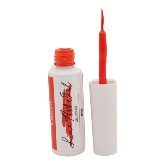 Gelixir Line Art Gel, 15, Electronic Orange, 0.27oz