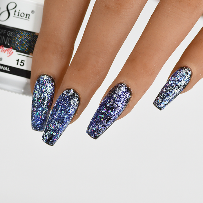 Cre8tion Platinum After Party Gel Polish, 15, 0916-0658, 0.5oz