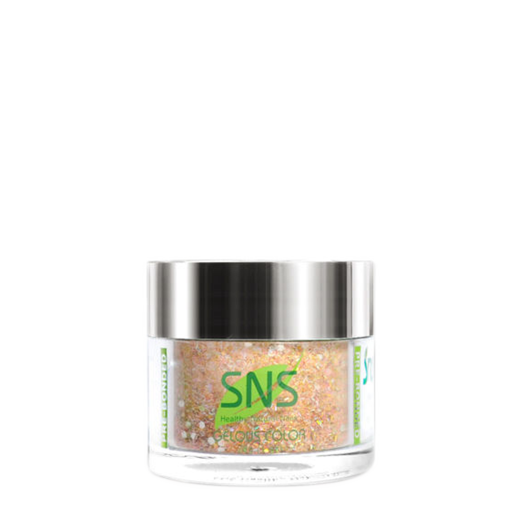 SNS Gelous Dipping Powder, GL15, Glitter Collection, 1oz KK0325