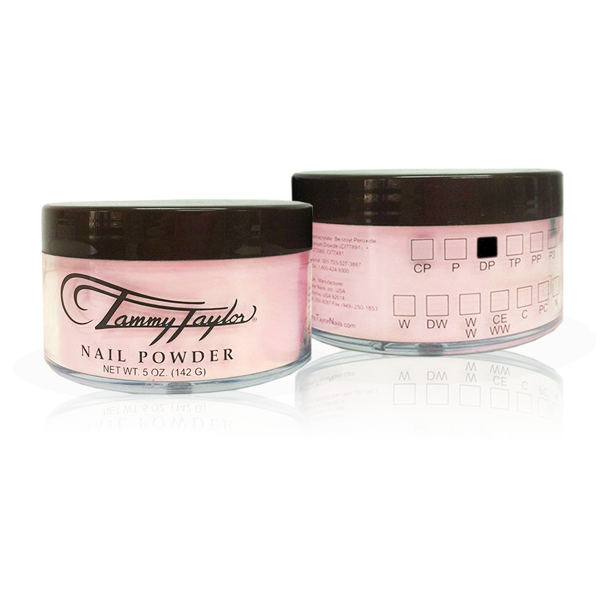 Tammy Taylor Acrylic Powder, Dramatic Pink (DP), 5oz, M1016DP