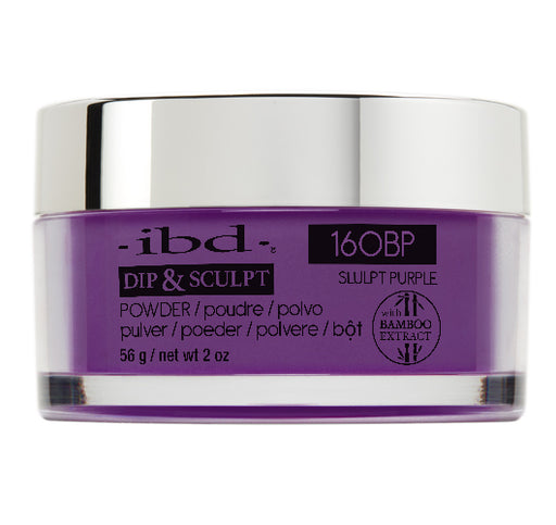 IBD Dip & Sculpt Powder, 160BP, Slurple Purple, 2oz OK0330LK