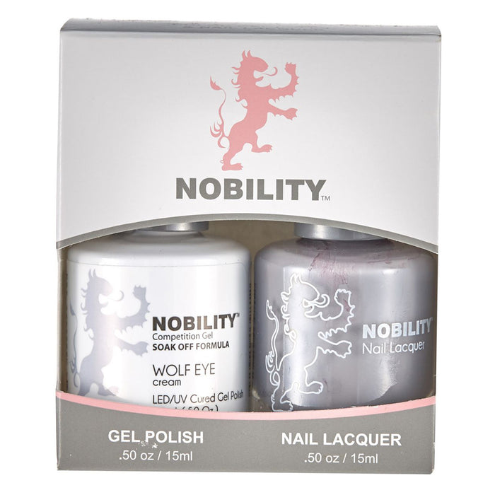 LeChat Nobility Gel & Polish Duo, NBCS163, Wolf Eye, 0.5oz KK