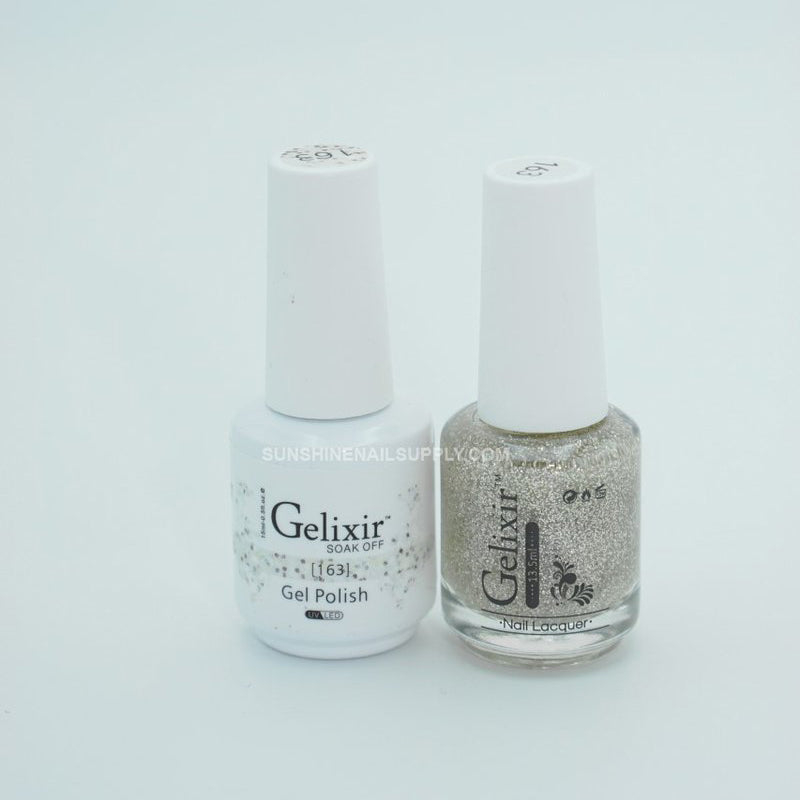 Gelixir Nail Lacquer And Gel Polish, 163, 0.5oz KK0926