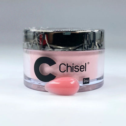 Chisel 2in1 Acrylic/Dipping Powder, (Barely Nude) Solid Collection, SOLID163, 2oz OK0831VD