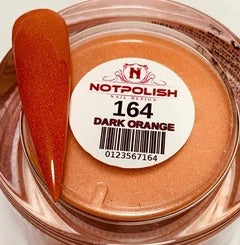 Not Polish Dipping Acrylic/Powder, OG Collection, 164, Dark Orange, 2oz OK0325MN