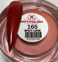 NotPolish Dipping Acrylic/Powder, OG Collection, 165, Spicy Love, 2oz OK0325MN