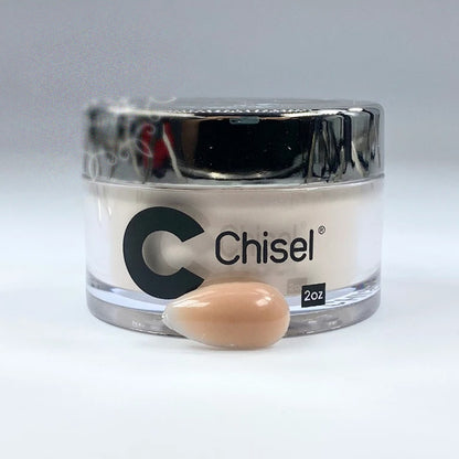 Chisel 2in1 Acrylic/Dipping Powder, (Barely Nude) Solid Collection, SOLID166, 2oz OK0831VD