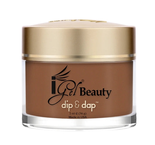 iGel Acrylic/Dipping POWDER, Dip & Dap NEW Collection, DD250, Sandstone, 2oz OK1019MD