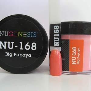 Nugenesis Dipping Powder, NU 168, Big Papaya, 2oz MH1005