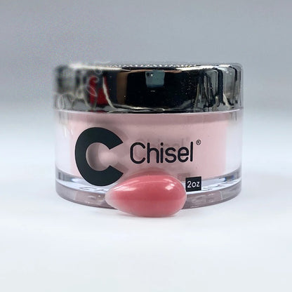 Chisel 2in1 Acrylic/Dipping Powder, (Barely Nude) Solid Collection, SOLID168, 2oz OK0831VD