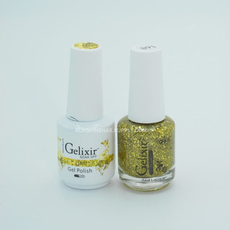 Gelixir Nail Lacquer And Gel Polish, 168, 0.5oz