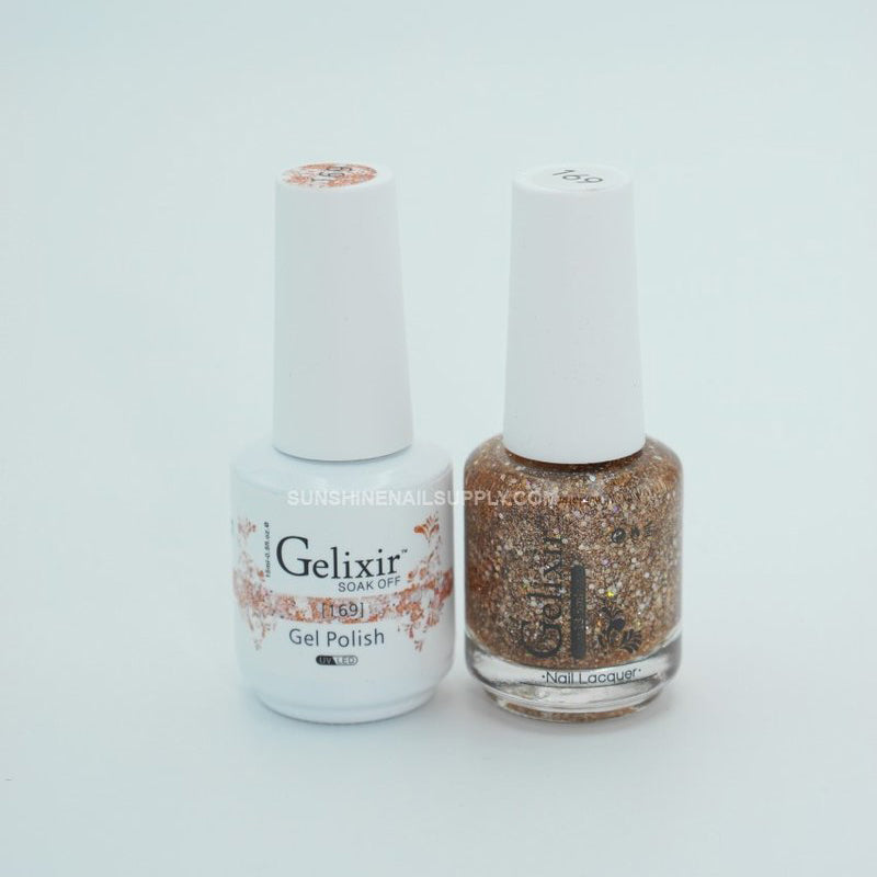 Gelixir Nail Lacquer And Gel Polish, 169, 0.5oz