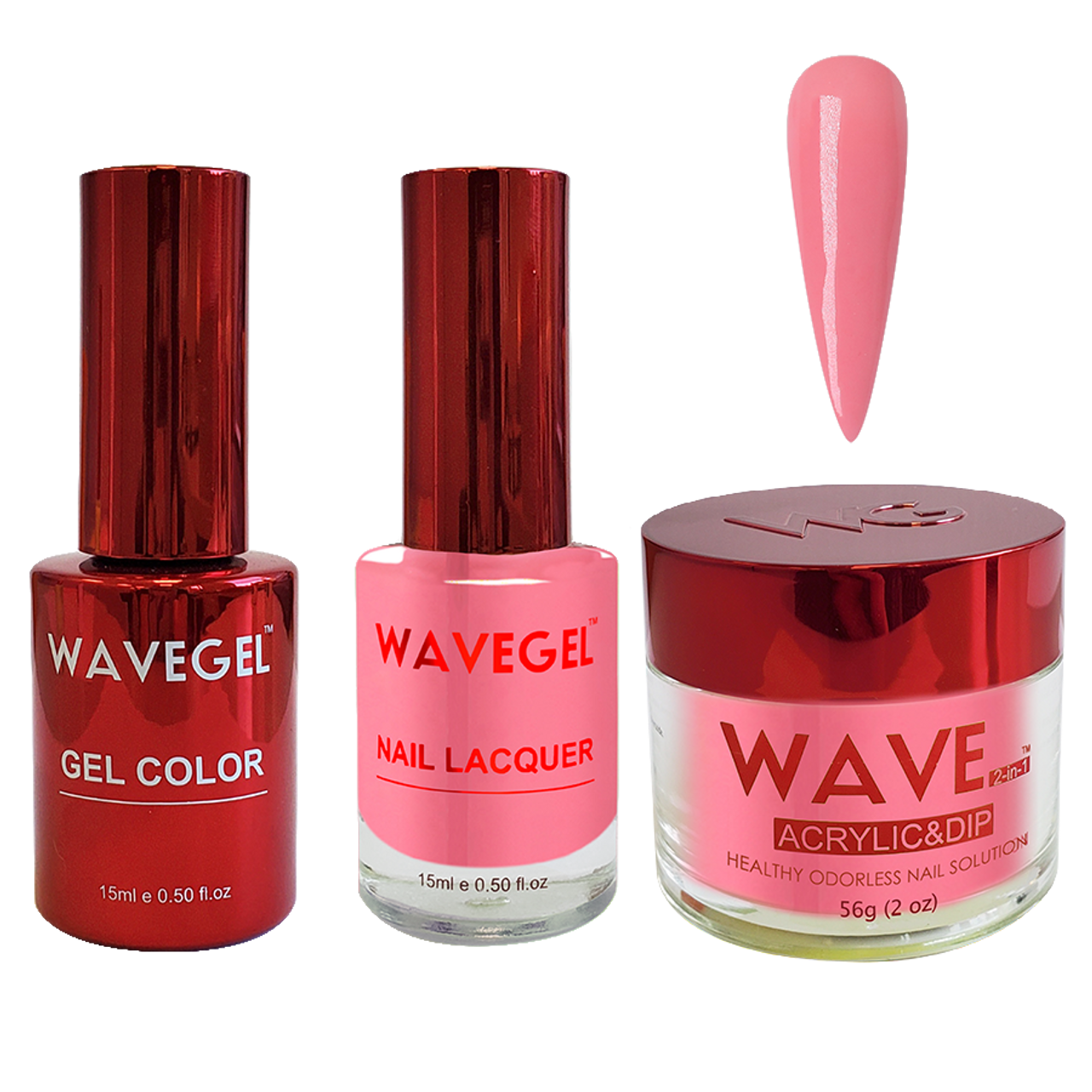 Wave Gel 4in1 Dipping Powder + Gel Polish + Nail Lacquer, QUEEN Collection, 016, Queen's Orders