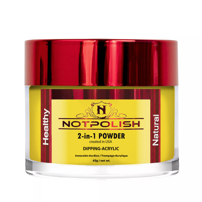 NotPolish Acrylic/Dipping Powder, OM Collection, 016, 2oz