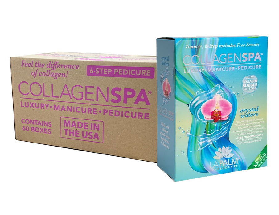 La Palm Collagen Spa 6 Step, CASE, Crystal Waters (Packing: 60 boxes/case)