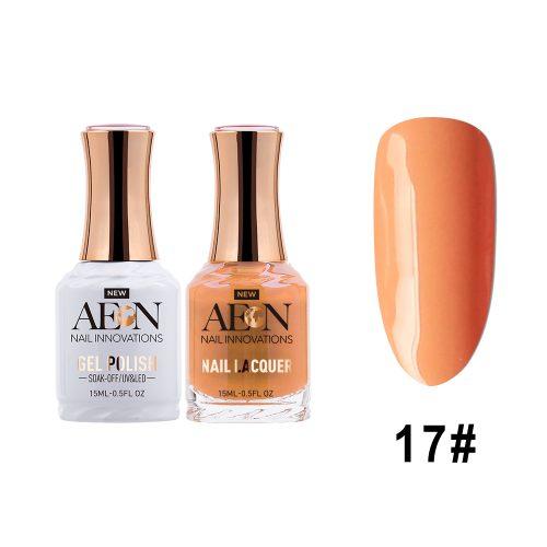 AEON Gel Polish + Nail Lacquer, 017, Chitty Tang Tang, 0.5oz OK0326LK