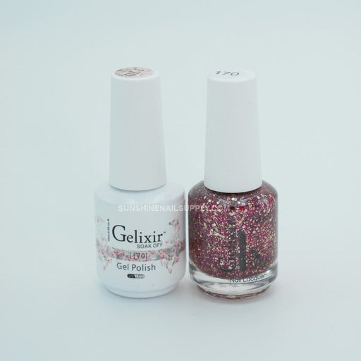 Gelixir Nail Lacquer And Gel Polish, 170, 0.5oz