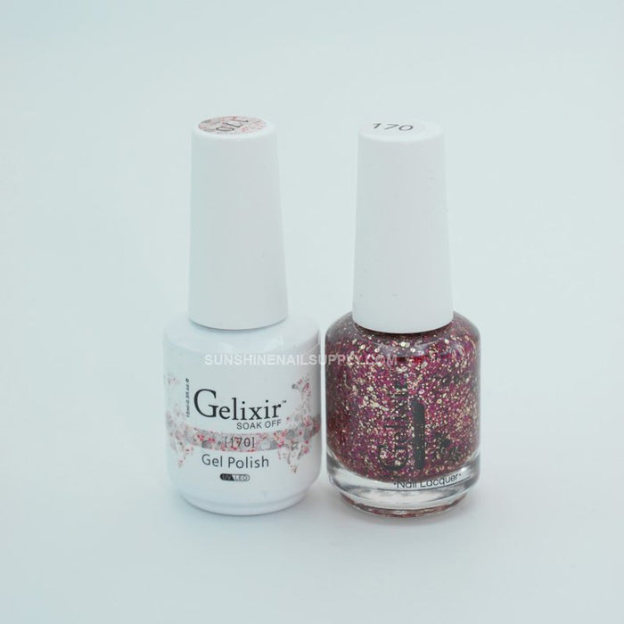 Gelixir Nail Lacquer And Gel Polish, 170, 0.5oz