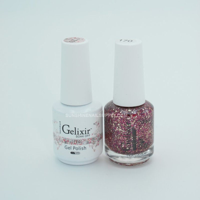 Gelixir Nail Lacquer And Gel Polish, 170, 0.5oz