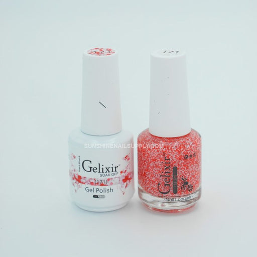 Gelixir Nail Lacquer And Gel Polish, 171, 0.5oz